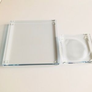 ACRYLIC TRAYS CLEAR RADISSON ASIRA 5-1/2 x5-1/2